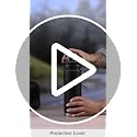 Coleman Autoseal FreeFlow Stainless Steel Water Bottle, Black, 24oz
