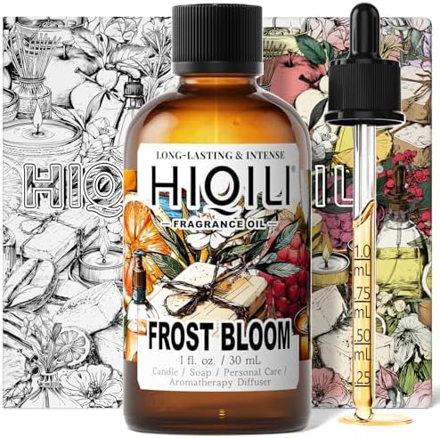 HIQILI Frost Bloom Fragrance Oil for Diffuser Perfume & Hair Mist Crafting by HIQILI