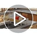 Bamboo Dish Drying Rack for Kitchen Counter, Stainless Steel,White