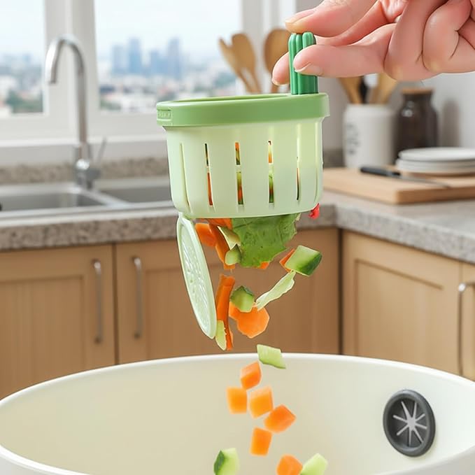 Cactus Kitchen Sink Drain Strainer, 2026 New Self‑Cleaning Press Dumping Basket, Faucet Hanging Filter, Food Residue Collector Kitchen Bathroom Accessory (2Pcs Yellow)