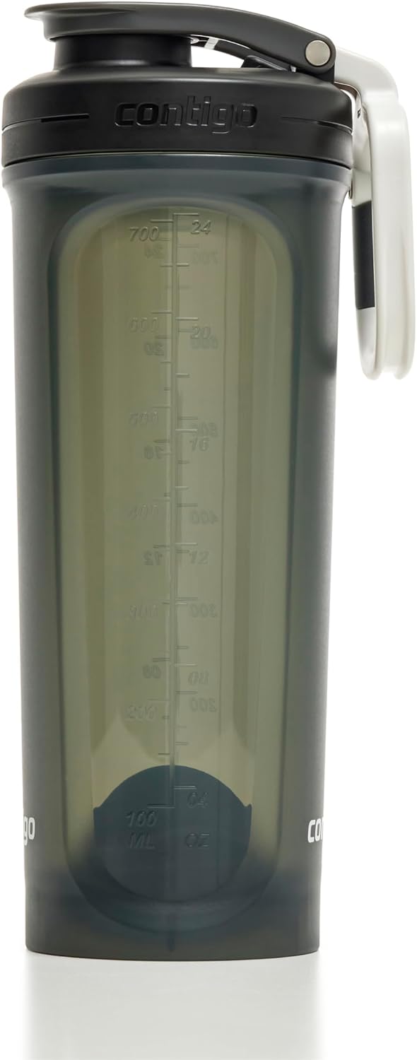 Shake & Go Protein Shaker Bottle with Mixer Ball, 820 ml