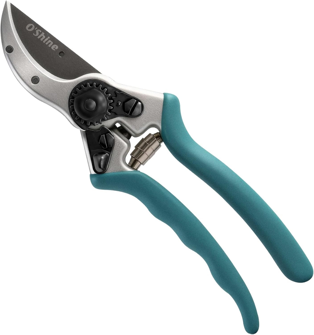 8.5" Premium Ergonomic Bypass Pruning Shears - Heavy Duty Secateurs