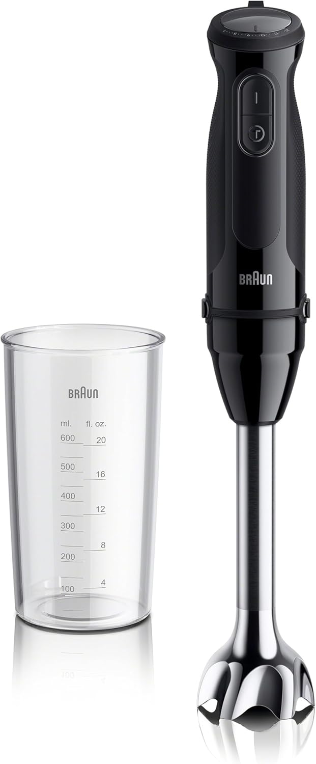 Braun MQ50001M Vario 21-Speed Hand Blender with TurboBoost, EasyClick, 500W