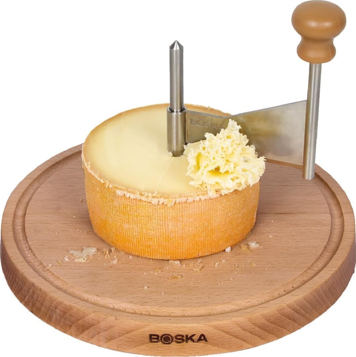 BOSKA Cheese Curler Amigo - The original Cheese Shaver For Tête de Moine