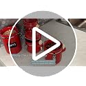 4-Piece Ceramic Kitchen Canisters Set, Airtight Containers with Wooden Spoons Reusable Chalk Labels and Marker for Sugar, Coffee, Flour, Tea (Black)