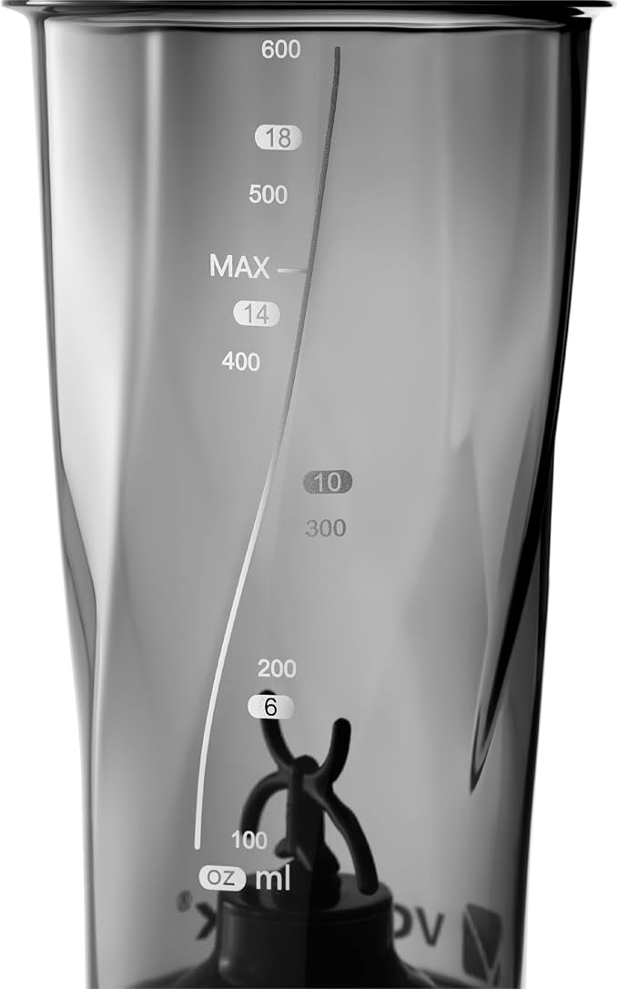 VOLTRX VortexBoost Electric Shaker Bottle, USB C Rechargeable Protein Shake Mixer, Shaker Cups for Protein Shakes and Meal Replacement Shakes, BPA-Free, Made with Tritan, Shadow Mint, 24oz
