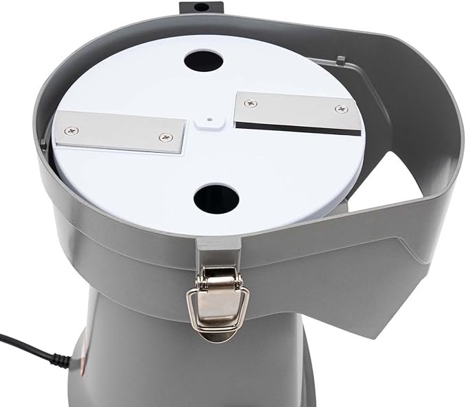 4 in 1 Commercial Vegetable Chopper, 200W Multifunctional Automatic Dicer Slicer Shredder Strip Cutter, Food Chopper Electric with Thickness Adjustable Multi Blades for Veggies & Fruits