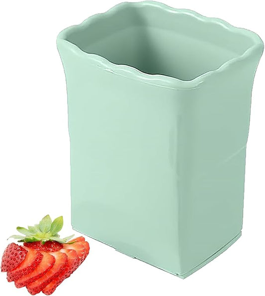 1PCS Fruit Slicer Cup Strawberry Slicer, Cup Slicer Strawberries Cutter Cup, Speed Cutter for Banana Grape Egg Kitchen Portable Slicing Tool