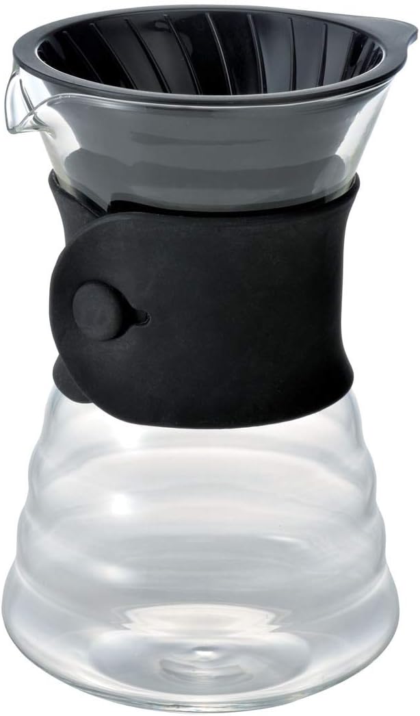 V60 Drip Coffee Decanter, 700ml, Black