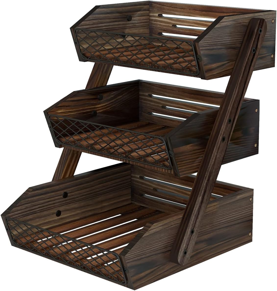 Fruit Basket for Kitchen Counter Organizer,Fruit Bowl Stand Storage