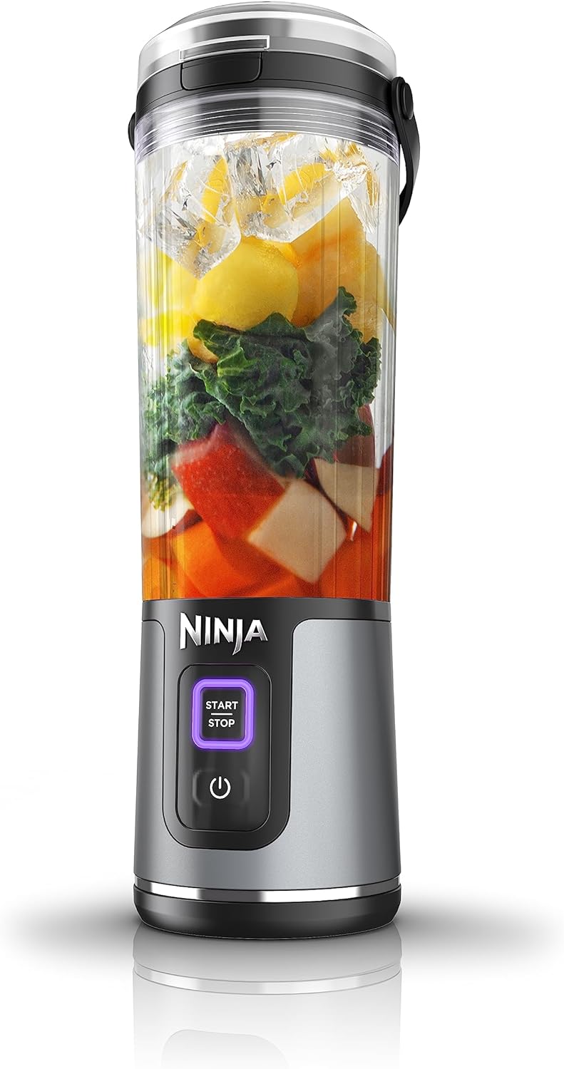Ninja Blast Portable Blender, Cordless, 18oz Vessel, Black, BC151BK