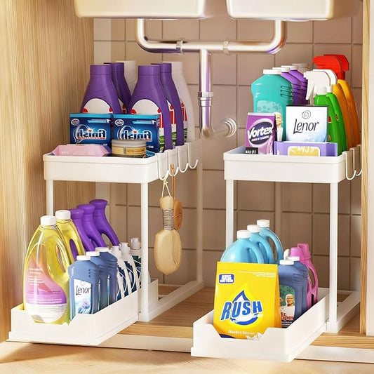 Under Sink Organizers and Storage 2 Pack
