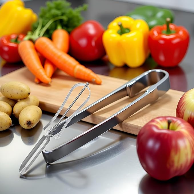 Stainless Steel Rotary Peeler Multi-function Peeling Knife,potato Carrot Hand Peeler Food Fruit Vegetable Cutter Kitchen Tools,Home Kitchen Outdoor Peelers Utensils Gadgets