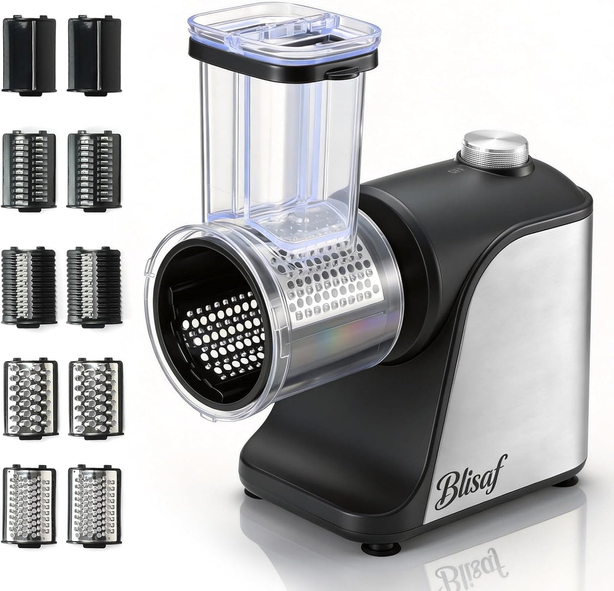 5-in-1 Multifunctional Electric vegetable cutter,Cheese grater