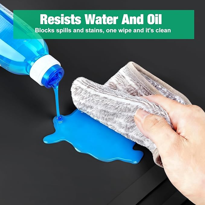 Aisslro Under Sink Mat 31" X 22", Waterproof Silicone Under Sink Mats for Kitchen, Anti-Leak Shelf Liner & Cabinet Protector with Raised Edge, [BPA Free] Bathroom Tray Home Organizer, Black