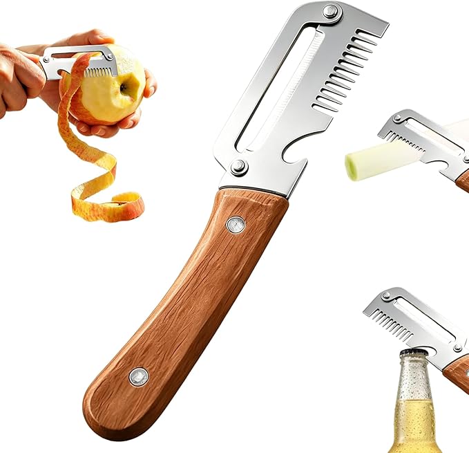 Vegetable Peeler, Multifunctional Vegetable Peeler, Stainless Steel Peeler, Peelers for Kitchen (Color-1PCS)