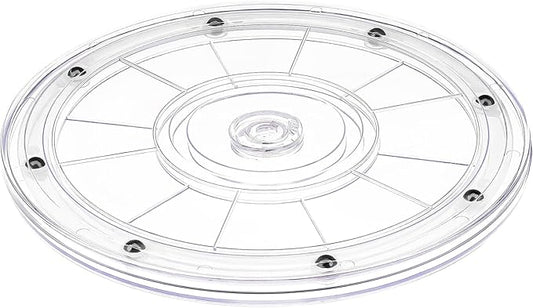 8 inch Lazy Susan Turntable, Acrylic Lazy Susan for Spice Racks
