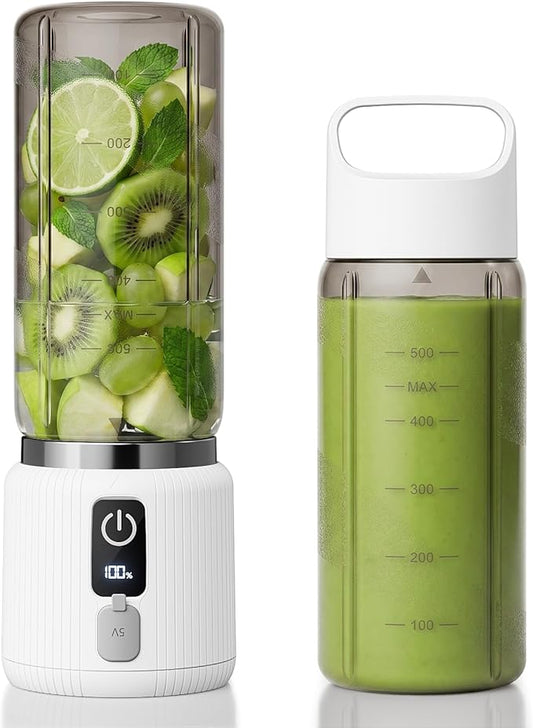 Portable Blender, Personal Blender for Smoothies and Shakes with LED Display