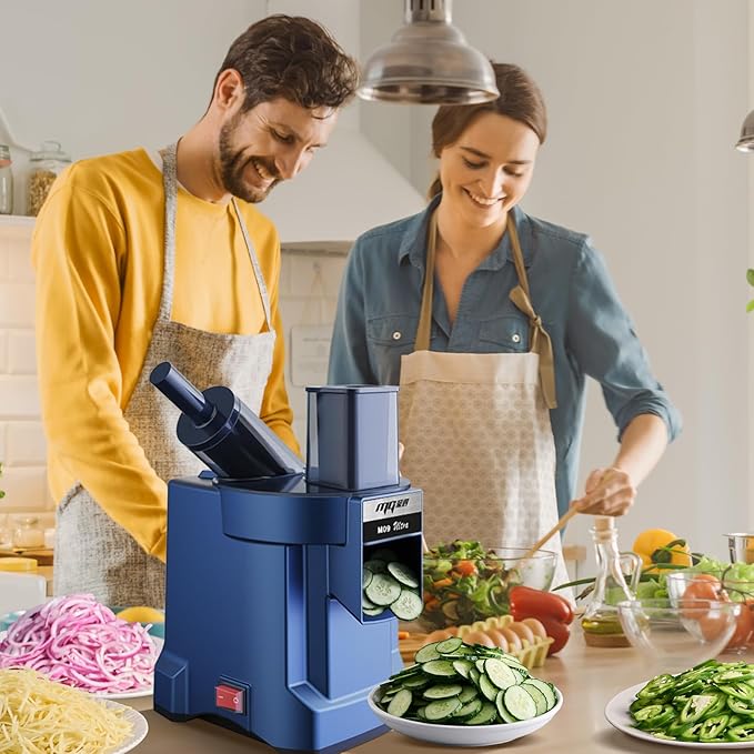 MOGAN 9mm Electric Vegetable Chopper Blade Accessory, Dicing Blades, Stainless Steel, Food Dicer
