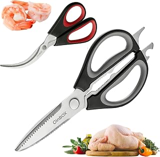 Kitchen Shears Set, Heavy Duty Scissors and Seafood Shears, 2-Piece