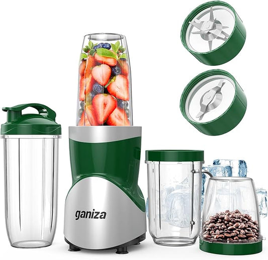 Smoothie Blender, 900W Blenders for Shakes and Smoothies, Green
