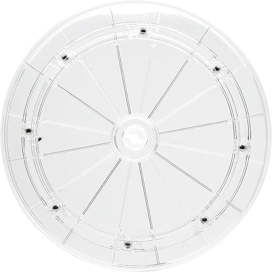 8 Inch Acrylic Turntable Organizer