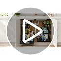 3 Tier Under Sink Organizer for Bathroom, Pull Out Drawers, 2 Pack