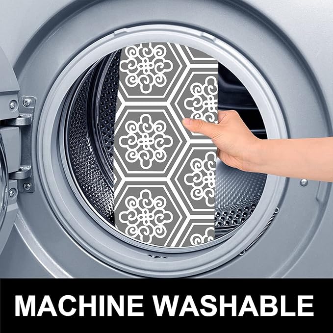 Under The Sink Mat, 24 X 36 in, Durable & Waterproof Premium Mats to Protect Kitchen & Bathroom Cabinets, Absorbent & Easy to Clean Shelf Liner, Grey