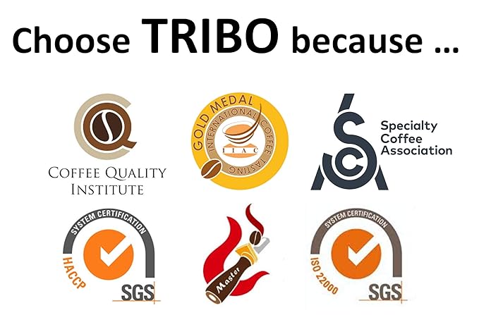Tribo Coffee Single-Serve Portable Pour Over Drip Coffee - Variety - 10 Servings (Light, Medium & Med-Dark Roasts)