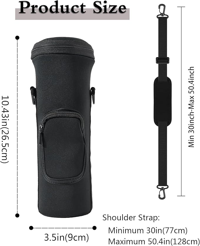 Portable Blender Storage Bag Sleeve for Nj Blast Portable Blender with Shoulder Strap and Accessory Pocket compatible with BC151NV/BC151BK/BC51NV/BC151CR/BC151EM 18oz Blast Blender
