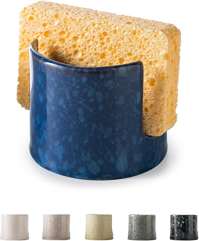 Zoeeker Kitchen Sponge Holder, Blue