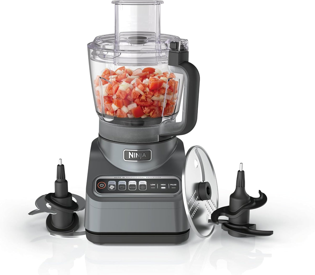Ninja Professional Plus Food Processor, 1000PW, 9-Cup, Grey, BN601