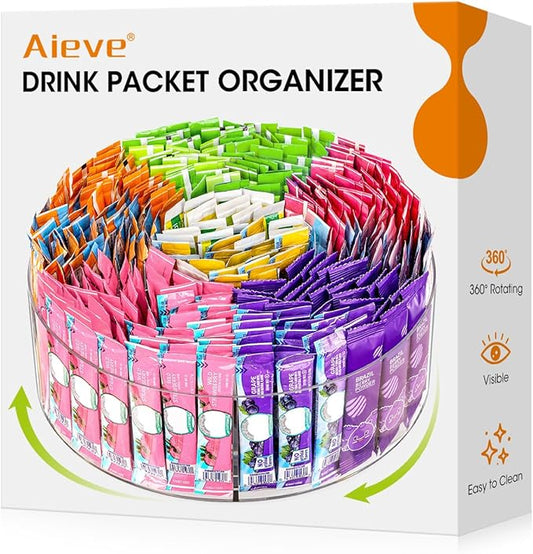Extra Large Drink Packet Organizer