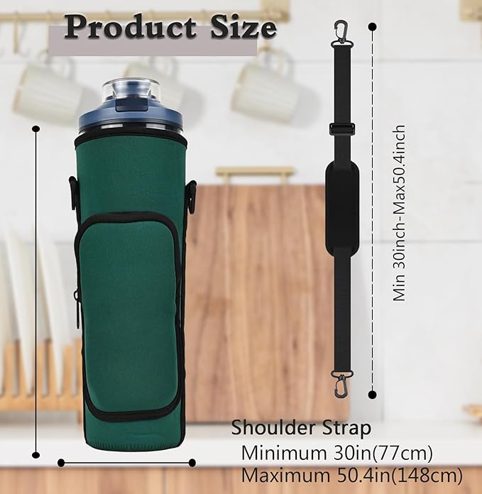 Portable Blender Storage Bag Sleeve for Ninja Blast Max Portable Blender with Shoulder Strap and Accessory Pocket compatible with Blast Max BC251NV/BC251GY/BC251MT/BC251PK/BC251LD Blender