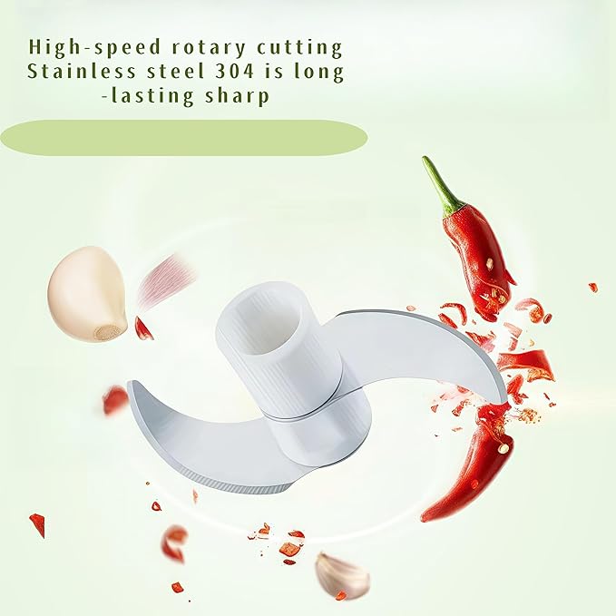Manual Food Processor Vegetable Chopper, Mini Hand Pull String Garlic Chopper Onion Cutter for Veggies, Ginger, Fruits, Nuts, Avocado, garlic etc., Food Safe Material, 160ml (pink)