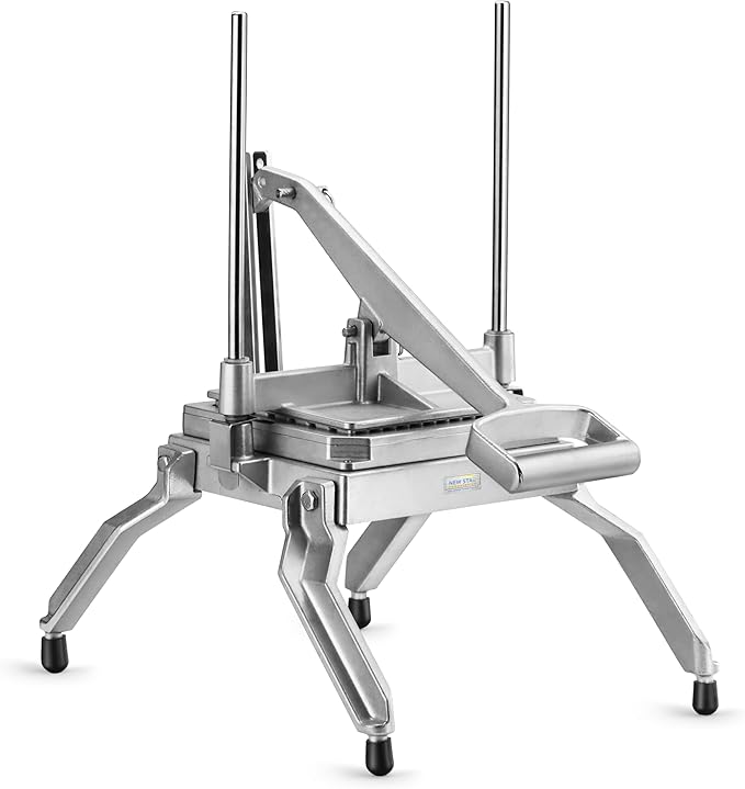 New Star Foodservice Extra Heavy Duty Aluminum Frame Vegetable Slicer Lettuce Cutter (1 Inch Cut)