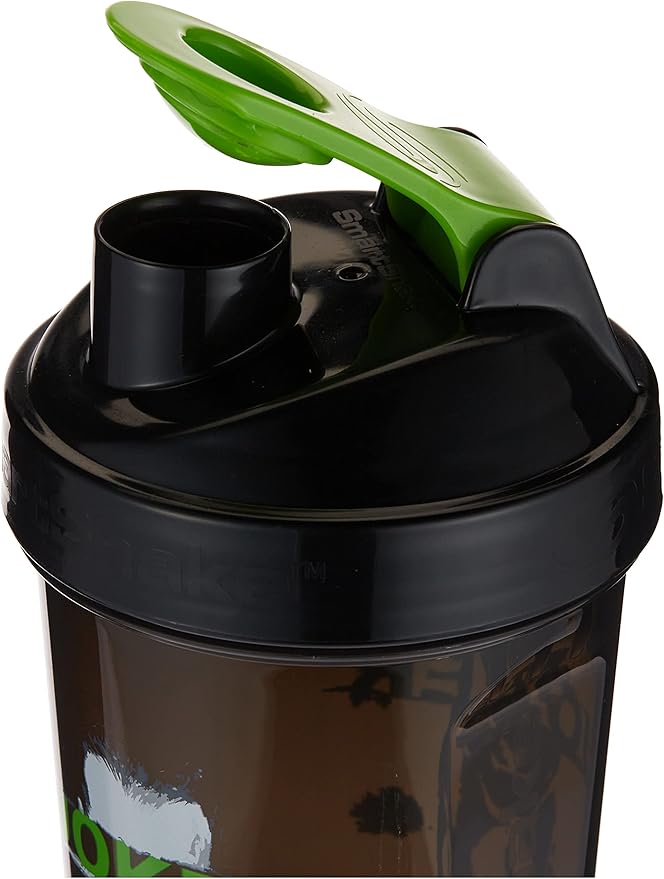 Smartshake Lite Justice League Protein Shaker Bottle 800ml – DC Comics Water Bottle, Leakproof BPA Free Gym Shaker Bottle for Protein Shakes And Protein Powder - Joker Logo
