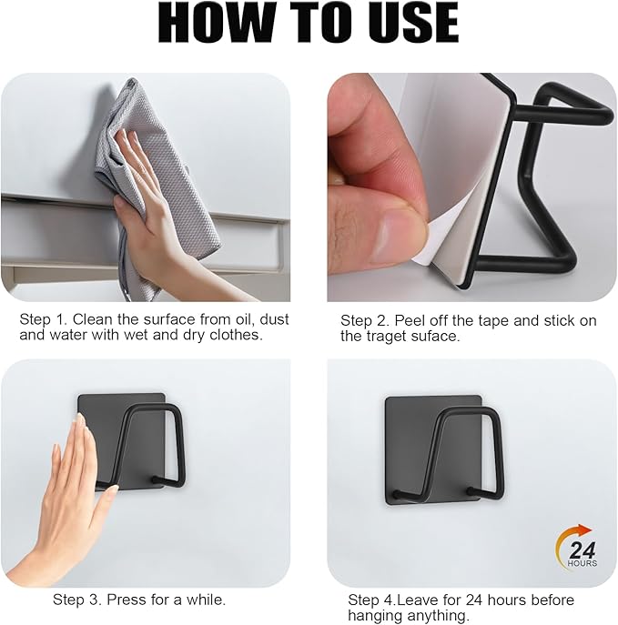 Luckyiren Adhesive Sponge Holder for Kitchen Sink, SUS304 Stainless Steel Scrubber Hanger Caddy Accessories Storage Rack Stand for Scratch Scrub Dishcloth Dishrag Exfoliator Strainer Stopper