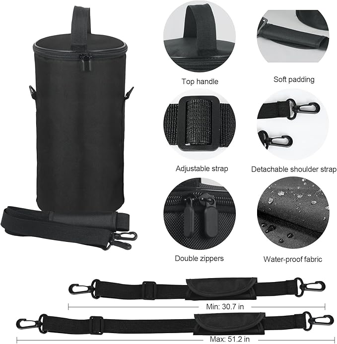 Carrying Bag for Ninja BlendBOSS Personal Smoothie Blender, Portable Blender Travel Carrier Case, Thick Padded for Protection丨Adjustable Shoulder Strap, Bag Accessories for Ninja BlendBOSS