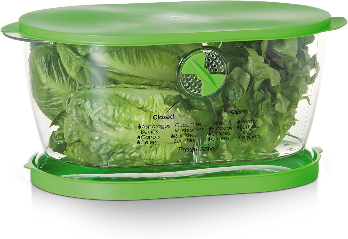 PrepSolutions Lettuce Keeper, Produce Storage Container, 4.7-Quart Capacity