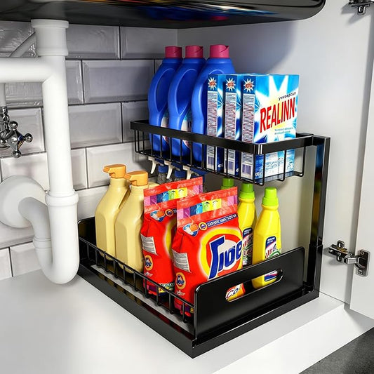 Under Sink Organizer, Pull Out Cabinet Organizer, 1 Pack