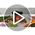 Manual Food Processor Large Vegetable Chopper, 1000ML Pull String Chopper Garlic Mincer Onion Cutter for Veggies,Salad,Fruits, Nuts, BPA Free, Black