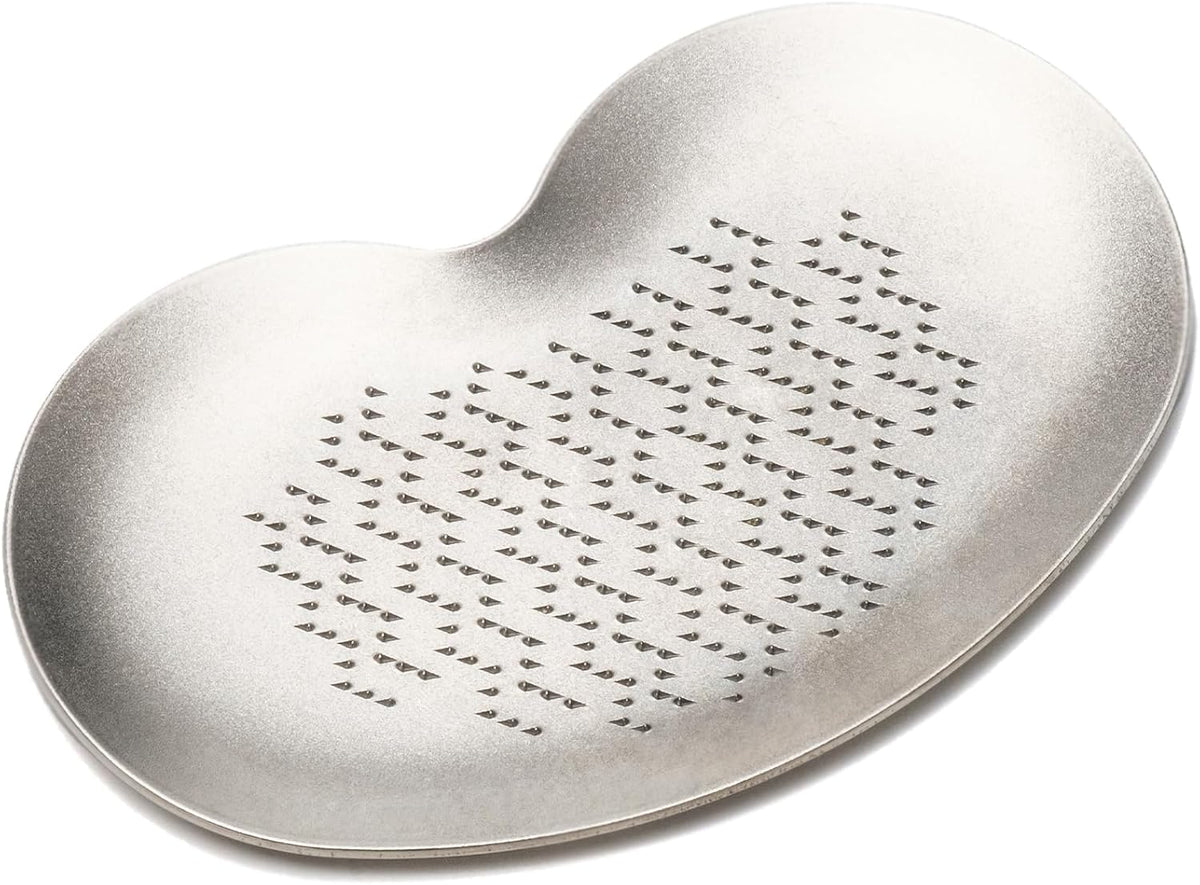Japanese Grater Plate for Ginger & Wasabi, 3.4", Made in Japan