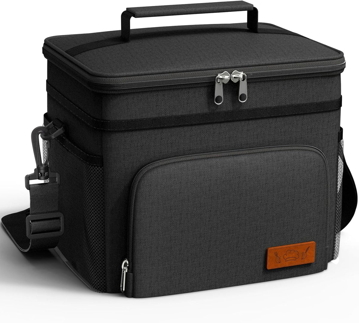 Insulated Lunch Box Men Women Leak-Proof Cooler Lunch Bag 15L