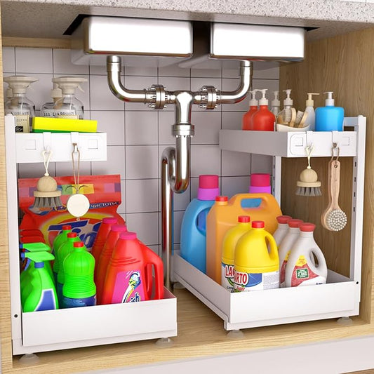 Under Sink Organizer Bathroom Kitchen