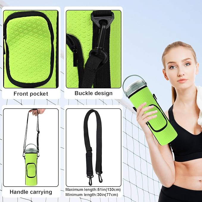 AF-WAN Portable Blender Carry Storage Bag sleeve with Shoulder Strap for Ninja BC151NV/BC51NV/BC151BK/BC151CR/BC151EM/BC151PR/BC151WH 18oz Blast Portable Blender (Green)