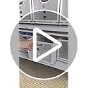 1 Pack Pull out Cabinet Organizer with Sliding Drawer,9.6"W x15.7"D x 8.4"H