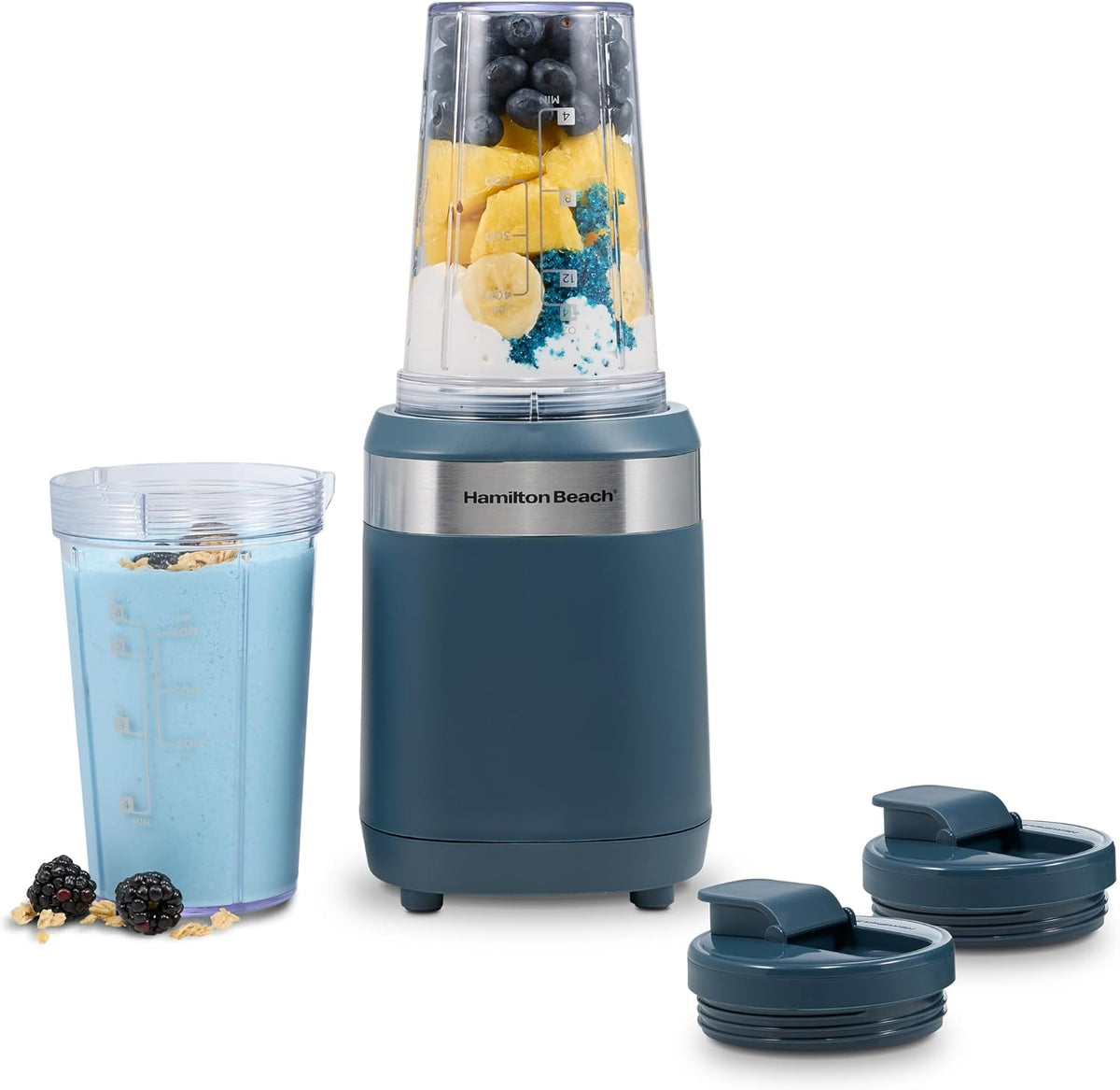 Portable Blender for Smoothies With 2 Blend & Go Jars