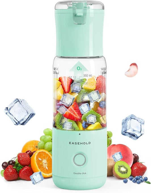 Portable Personal Blender for Smoothies Shakes, Green