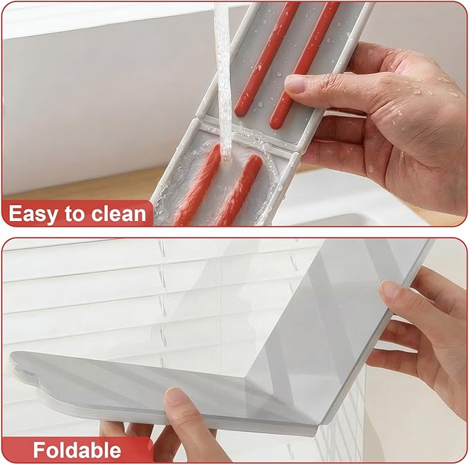 Foldable Silicone Pot Lid Storage Mat, Multifunctional Kitchen Countertop Mat, Cutlery Holder, Stovetop Red Organizer, Space Saving Kitchen Accessory